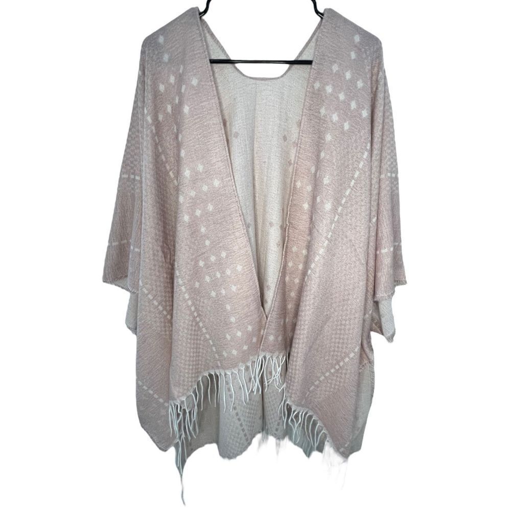 NWT General Fawn, Super Soft, Oversized Shawl With Fringe